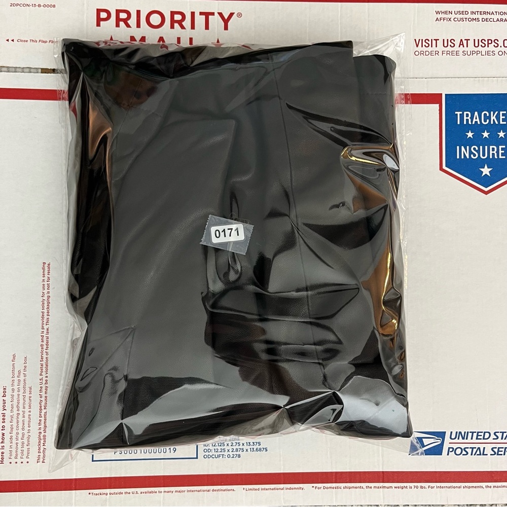 Thakoon Addition Rounded Shoulder Zip Front Leath… - image 8